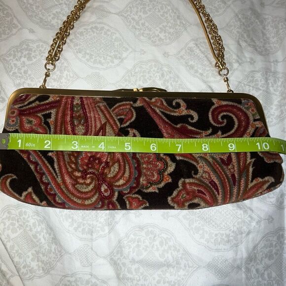 Valerie Stevens Clutch Women Brown/Orange - Picture 12 of 14